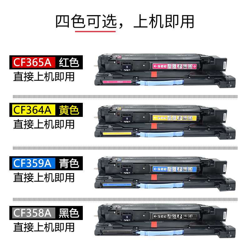 福睿适用惠普/HP 828a硒鼓LaserJet M855xh M880z+ M880z打印机鼓组件M855dn M855x+成像硒鼓组件CF358a套鼓-图1