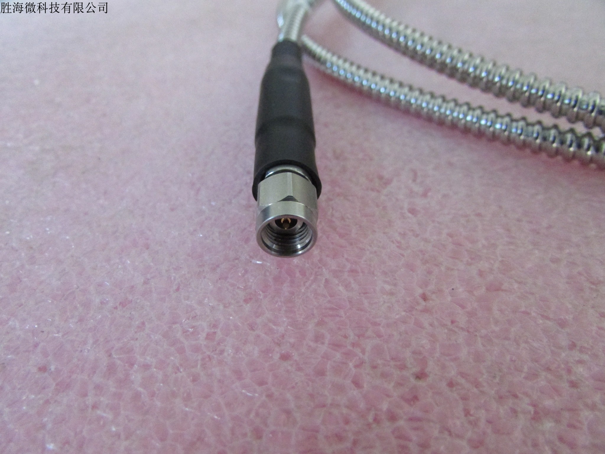 2.92mm-2.92mm-JJ DC-40GHz 2M射频测试级专用电缆带铠甲保护套-图1