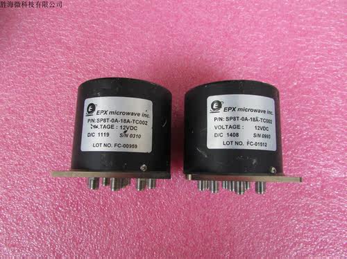 EPX进口SP8T-0A-18A-TC002 SP8T18GHz射频同轴单刀八掷同轴开关 - 图3