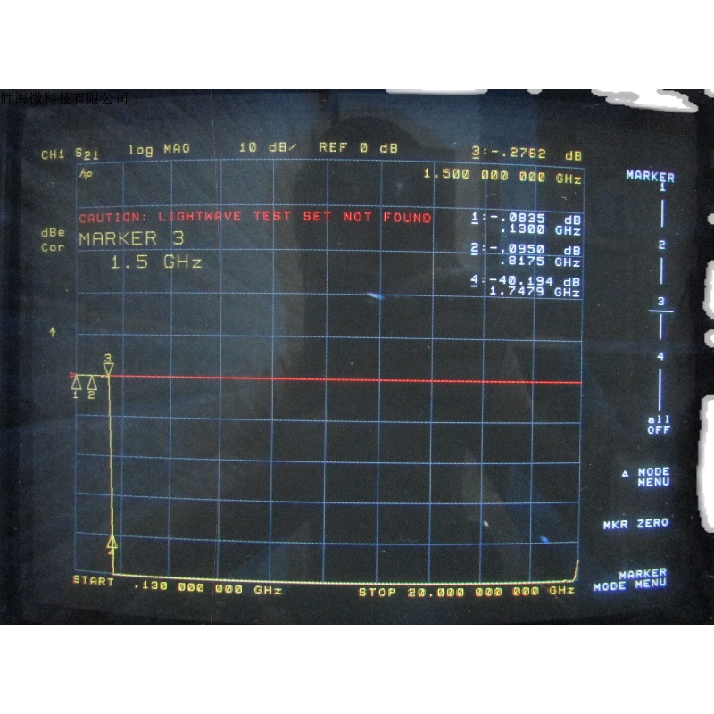 HP 9135-0148 DC-1500MHz DC-1.5GHz SMA母 射频同轴低通滤波器 - 图2