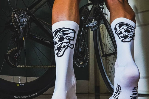 Дорожный спортивный комфортный антибактериальный хлопковый дезодорант, дышащие шоссейные гольфы, носки, средней длины