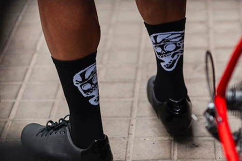 Дорожный спортивный комфортный антибактериальный хлопковый дезодорант, дышащие шоссейные гольфы, носки, средней длины