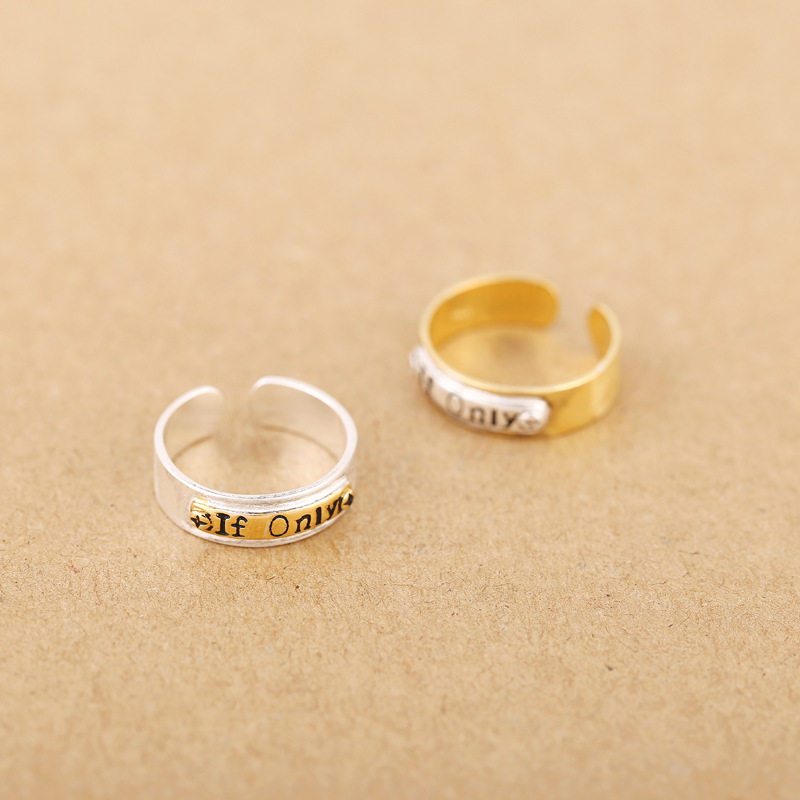 born free奔放s925韩版女开口戒指 奔放饰品戒指/指环