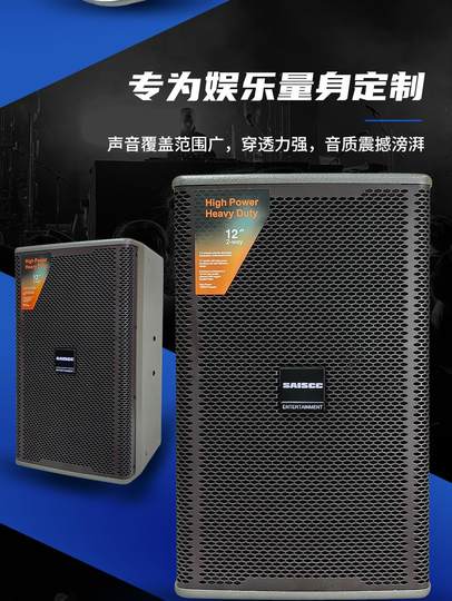 酒吧音响12寸KP052专业静吧音箱套装餐吧咖啡店KTV唱歌10/15寸
