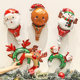 Christmas decoration hand stick aluminum film balloon