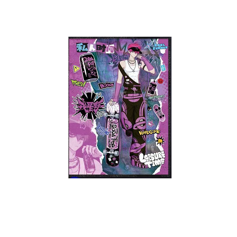 【谷子】预售硬核一中漫画衍生 私人时间系列  反光吧唧戎星野戎 - 图3