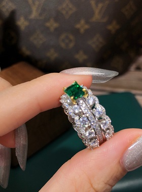 银镀莫桑钻铂金甜美女