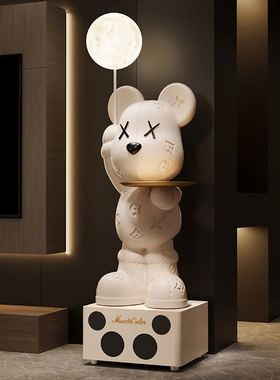 高端上档次音响暴力熊大摆件