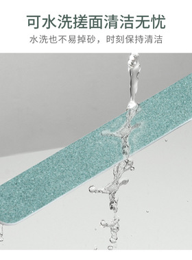 双面海绵磨指甲砂条抛光条美甲打蜡超亮护理工具绿色两面增亮神器
