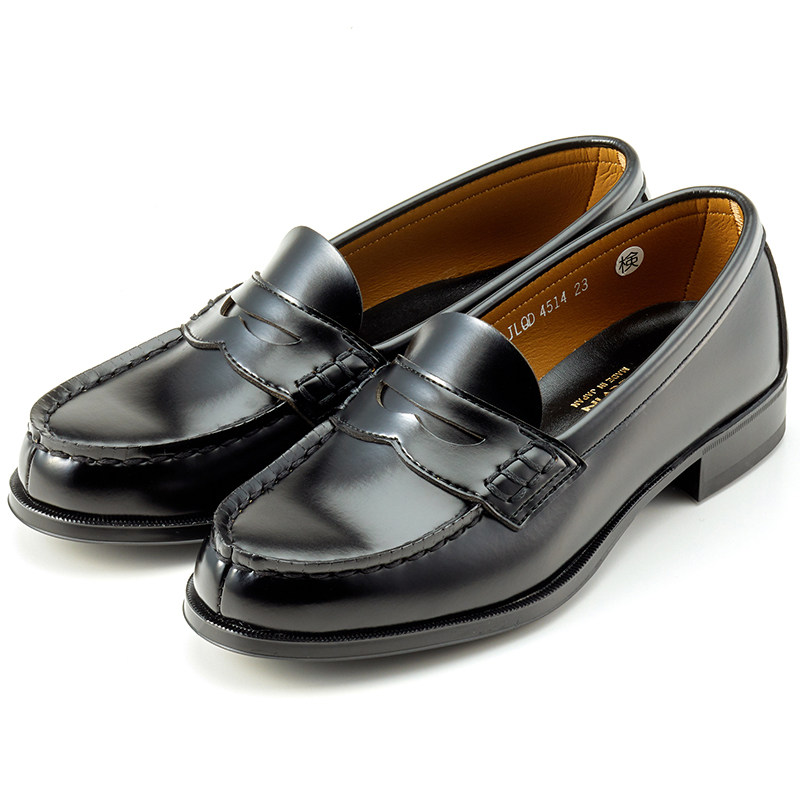 haruta4514日系学生百搭低跟小皮鞋 haruta乐福鞋（豆豆鞋）