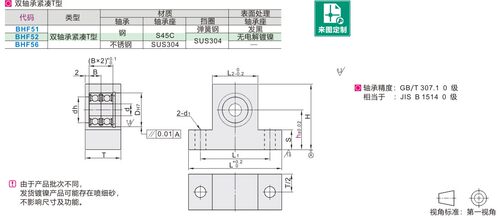 轴承座组件BHF51 52 56-6902ZZ 6002ZZ 6903ZZ 6003ZZ-h40 h50 - 图0