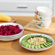 Cartoon ceramic rice bowl cute rice bowl set creative breakfast square bowl internet celebrity children's bowl home super cute bowl