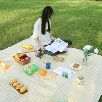 Picnic Mat Anti-Damp Cushion Thickened Outdoor Wild Cooking Camping Beach Tent Ground Mat Waterproof Lawn Mat Portable Picnic