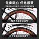 Complete collection of mountain bike fenders, front and rear quick-release water shields, universal rain shields and mud tiles, riding equipment accessories