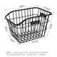 Enlarged and thickened bicycle rear basket