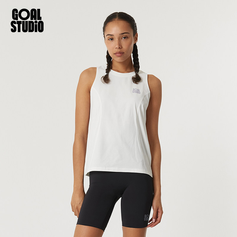 GOALSTUDIO 运动系列女士运动速干背心T恤跑步夏季女款无袖透气,淘宝优惠券,粉丝福利购,淘宝优惠卷