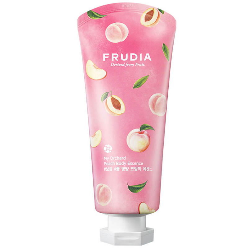 韩国frudia水蜜桃子保湿全身体乳 FRUDIA海外身体乳液