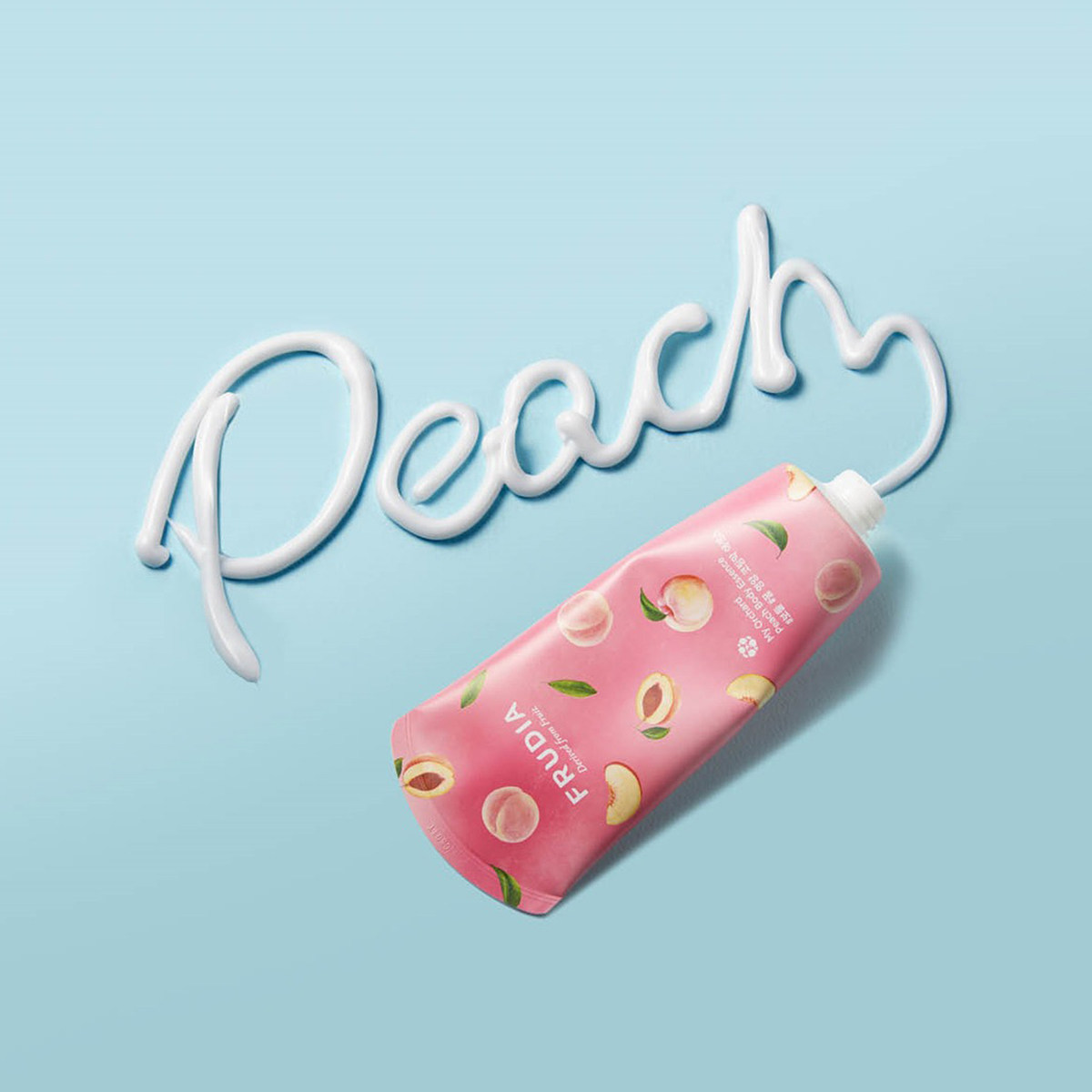 韩国frudia水蜜桃子保湿全身体乳 FRUDIA海外身体乳液