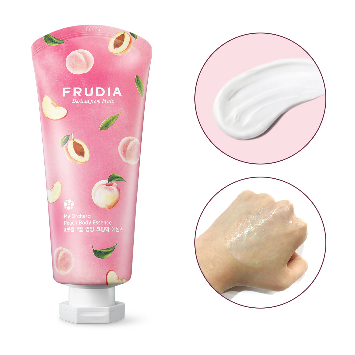 韩国frudia水蜜桃子保湿全身体乳 FRUDIA海外身体乳液