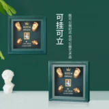 Детские отпечатки рук и ног, чернильная подушечка, трехмерная модель рук, детская памятная фоторамка, в 3d формате