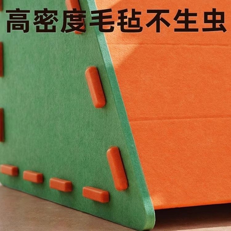 猫窝猫抓板一体立式毛毡耐磨不掉屑四季通用三角形耐抓猫咪床用品,淘宝优惠券,粉丝福利购,淘宝优惠卷