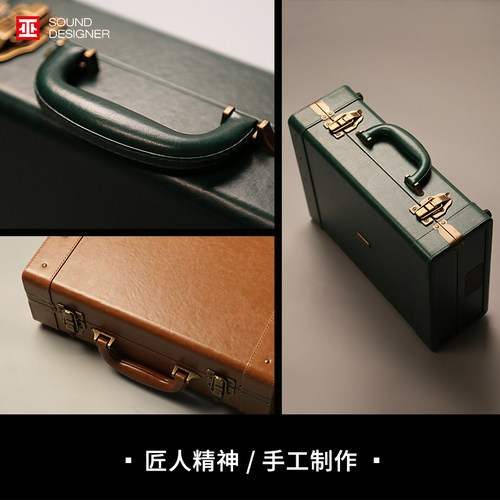 巫牌1900mini黑胶唱片机便携蓝牙音响一体式皮箱留声机新年礼物 - 图2