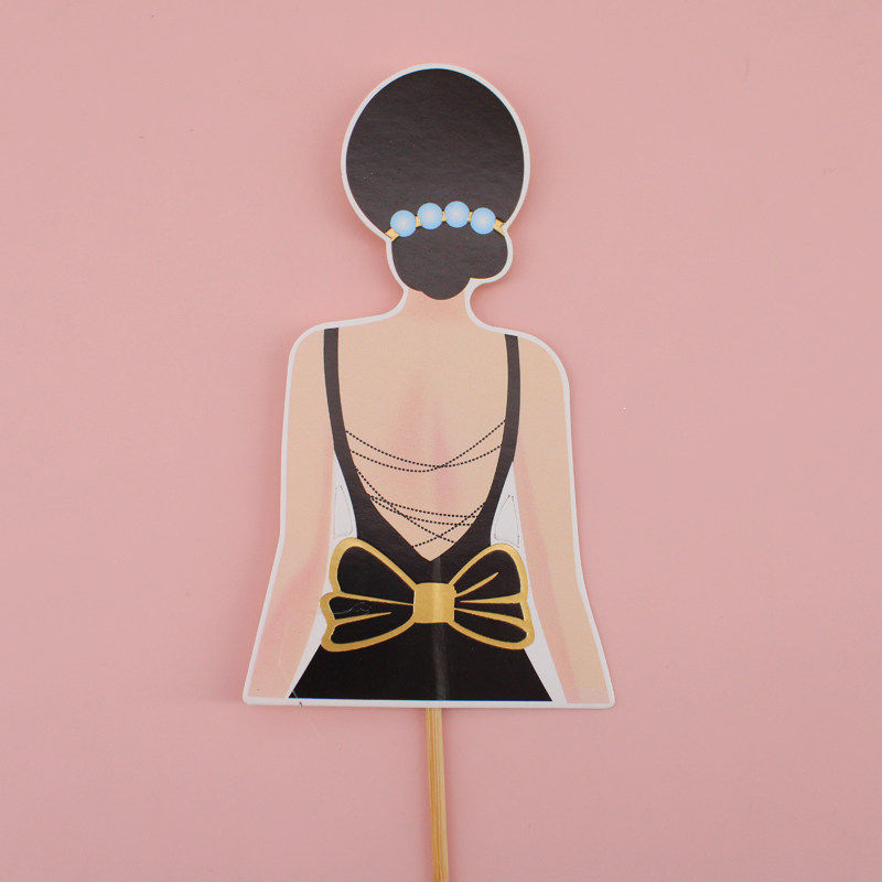 网红母亲节女神节背影裙摆蛋糕装饰插件妈妈节日蛋糕烘焙摆件插件,淘宝优惠券,粉丝福利购,淘宝优惠卷