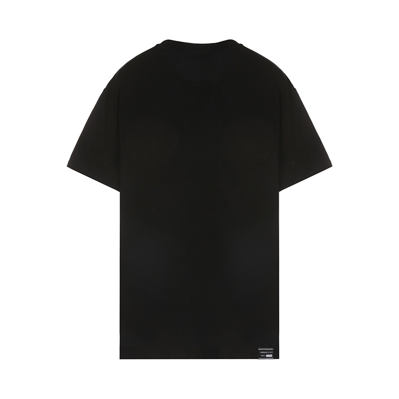 versace /范思哲银色花卉标志t恤 妙思时装国际海外T恤