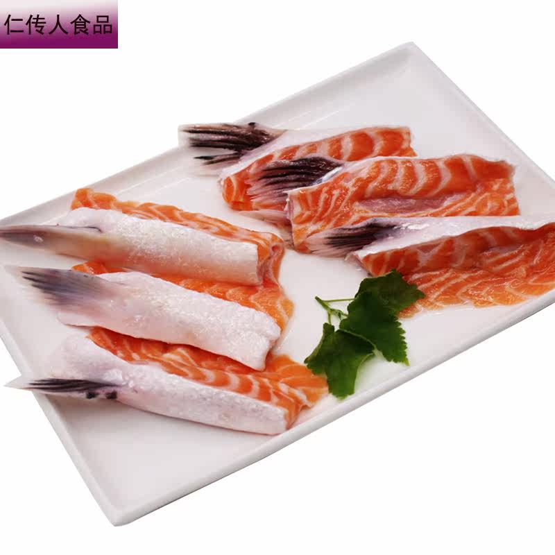 2000人吃新鲜分割鱼鳍翅 仁传人食品三文鱼
