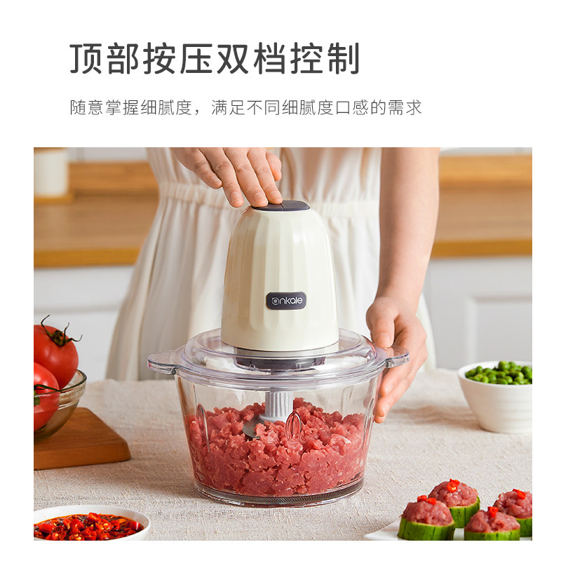 ankele家用全自动多功能电动绞肉机 ankale绞肉/碎肉/绞菜机