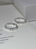 Bell custom/fish to star couple ring s925 sterling silver closed ring anniversary gift for girlfriend