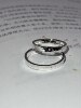 Bell customized/diamond-free version of the Galaxy Little Fish pair ring s925 sterling silver closed ring anniversary gift for girlfriend