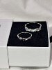 Bell Customized/Xinhe Couple Ring S925 Sterling Silver Closed Ring Anniversary Gift for Girlfriend