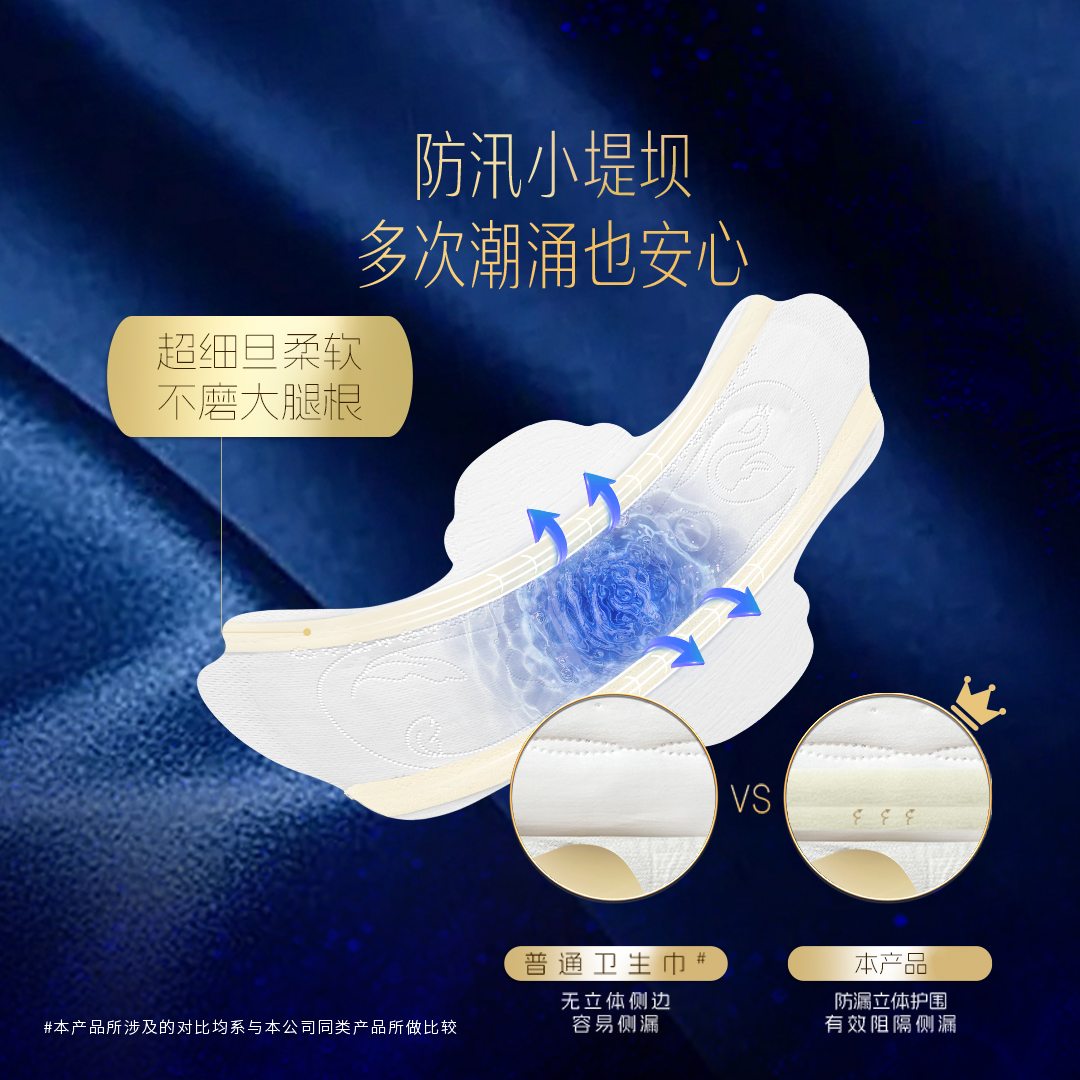 洁柔朵蕾蜜天鹅奢绒卫生巾多规格组合装少女姨妈巾官方旗舰店
