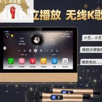 Smart Voice Voice-controlled Background Music Host 7 Inch K Song Wifi Power Amplifier Sound Play Controller Smart Home