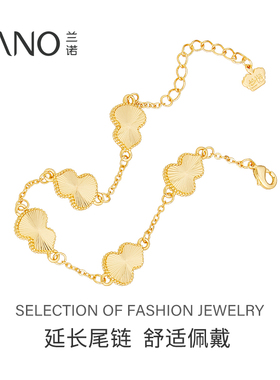 兰诺金色葫芦手链女款2025新款轻奢小众精致高级感新中式饰品手饰