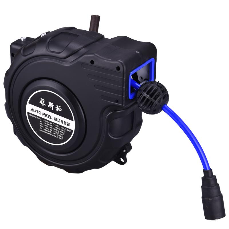 气鼓自动伸缩卷管器回收气管电子鼓卷线汽修高压气动汽车美容工具 - 图1