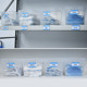Transparent storage box with card slot logo Kashubanggu