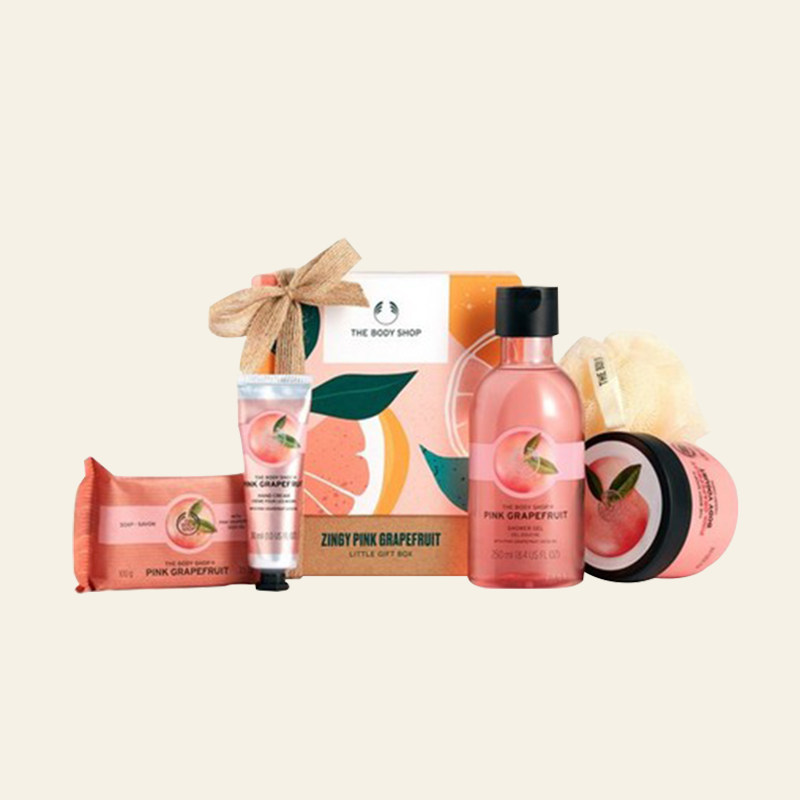 thebodyshop粉红西柚身体护理礼盒 TheBodyShop海外身体乳/霜