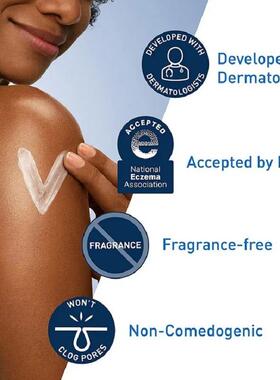 CeraVe Moisturizing Cream Body and Face Moisturizer for Dry