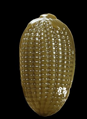 天然和田玉籽e料玉米手把件精雕糖玉包谷穗把玩件岁岁平安玉石挂