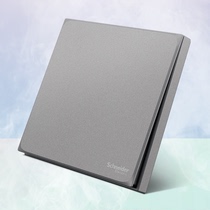 Schneider Hao Presents Thin Mist Grey 86 Type Panel Double-League 23 Four Single-control Midway Multi-control Three-Control Switch