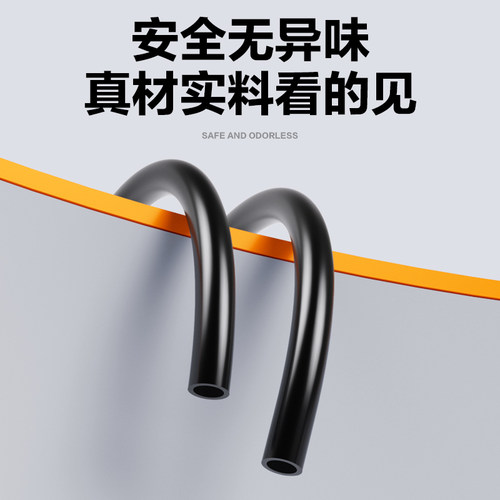 鱼缸硅胶氧气管防脱落水族箱氧气泵专用气管4mm细软管增氧泵配件 - 图2