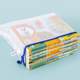 Grid PVC zipper custom printing LOGO file bag