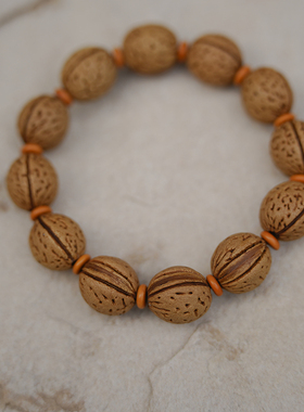 男女儿童宝宝桃木桃核手链手串