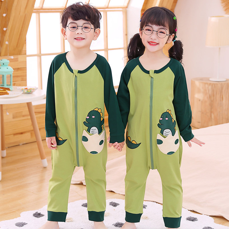 春秋季单层分腿连体衣双向12防踢被 冉影睡衣/家居服套装