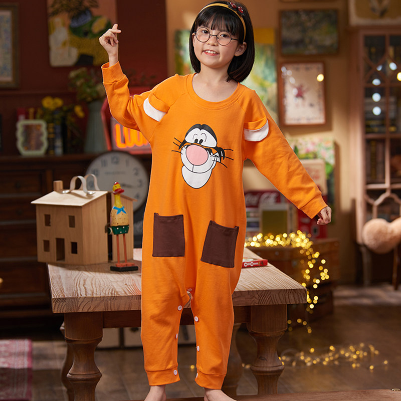 儿童连体睡衣女孩可爱连衣裙连体衣 冉影睡衣/家居服套装