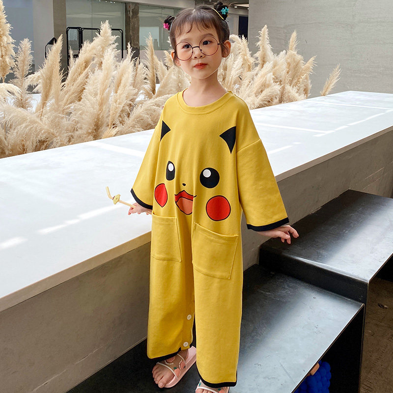 连身衣长袖秋季卡通女睡衣连体裤 冉影睡衣/家居服套装