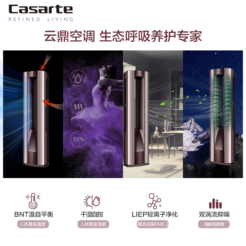 casarte /卡萨帝云鼎p冷暖空调 卡萨帝京诚空调