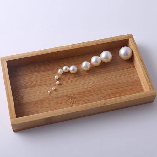 3-20mm无孔仿珍珠米白色ABS装饰服装辅料圆形散珠手工diy饰品配件 - 图1